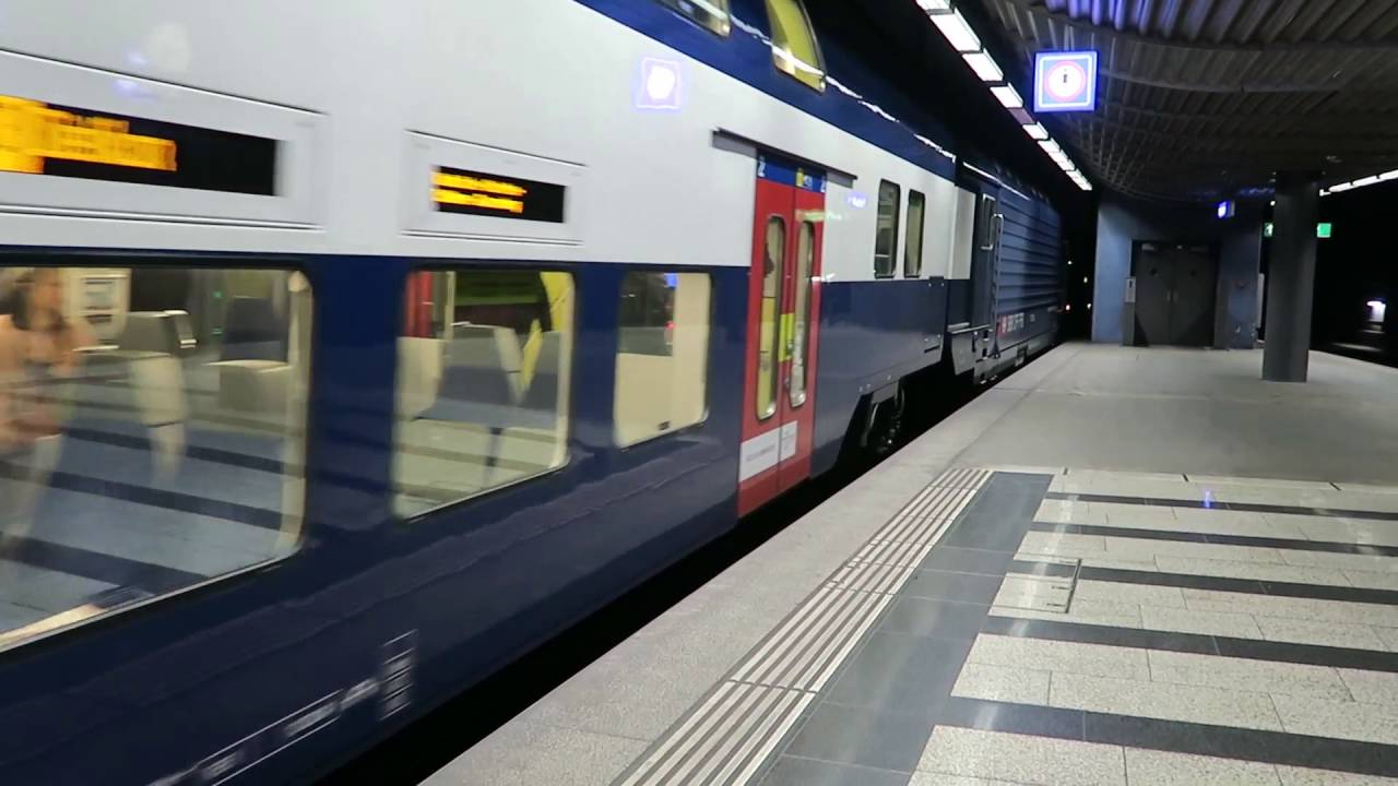 S Bahn Trains At Zurich HB 24 May 2016