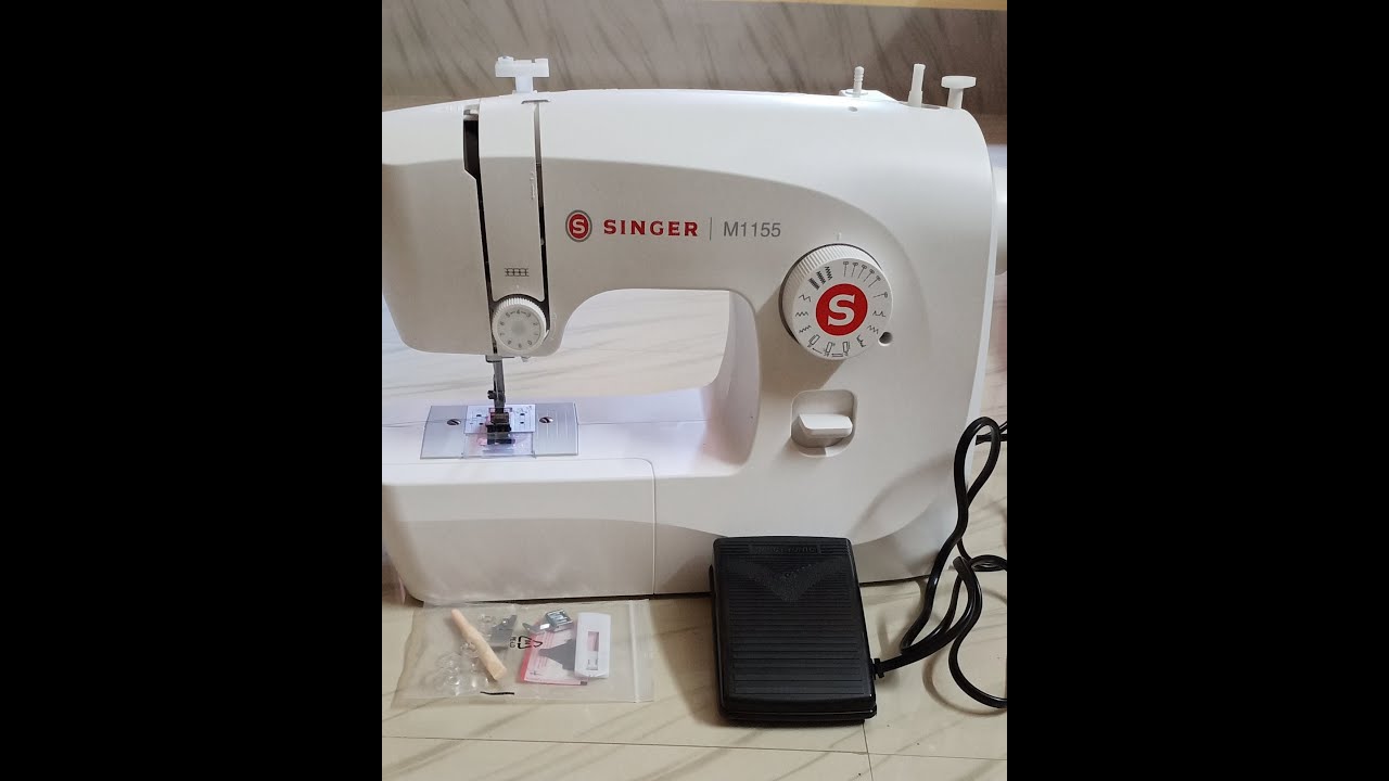 UNBOXING sewing machine Singer M1155 Electric stitching machine for