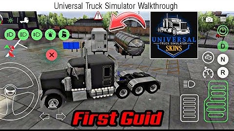 Universal Truck Simulator Gameplay  Walkthrough ( Android & Ios ) - First Look Part 1