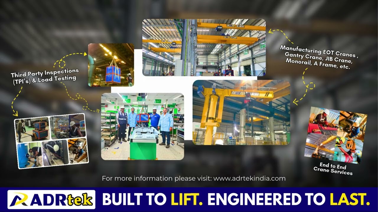 ADRtek India Private Limited – Leading EOT Crane & Material Handling Experts in India