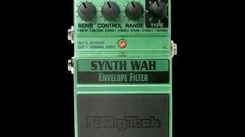 Digitech Synth Wah demo