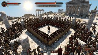 300 Spartans vs 700 Persians – Last Stand in the Valley ｜ Mount & Blade II： Bannerlord @ASLAN69797