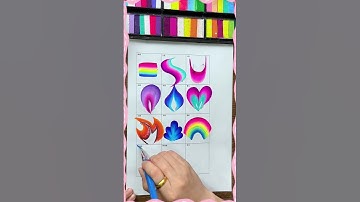 12 essential flat brush strokes —