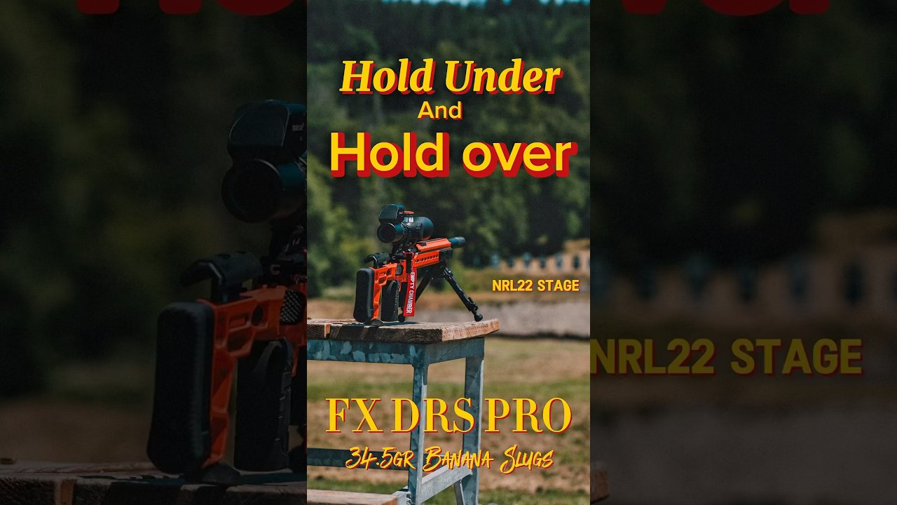 Compete Smarter: Hold over and Hold under // FX DRS PRO in Airgun match