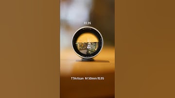 Get ultra shallow depth of field with TTArtisan 50mm f0.95 lens