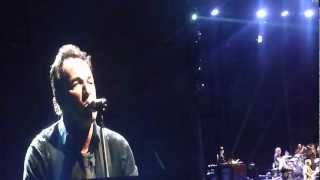 BRUCE SPRINGSTEEN TRIESTE ITALY WE TAKE CARE OF OUR OWN 11 GIUGNO 2012