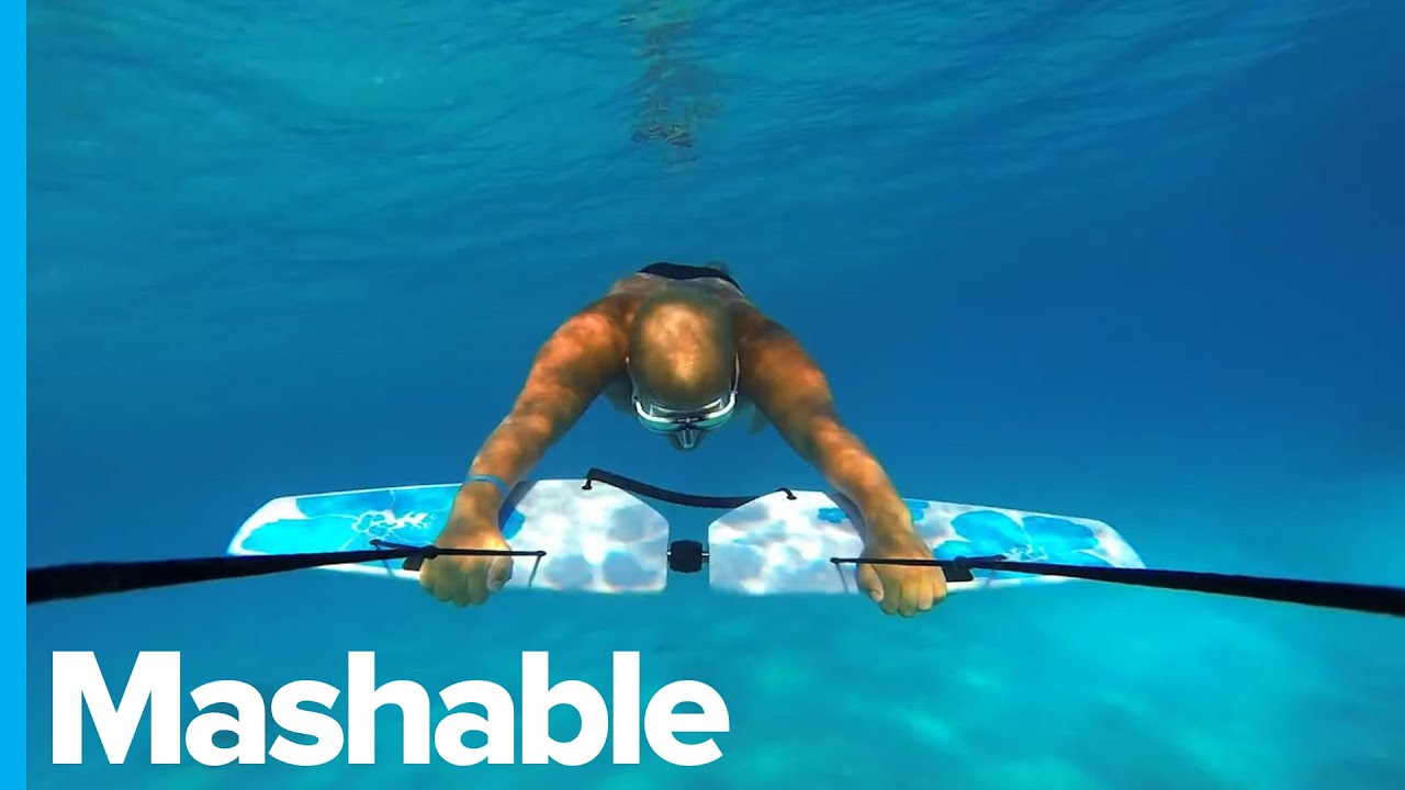 Glide Effortlessly Through the Ocean with These Underwater Wings YouTube