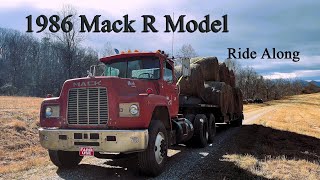Red R Model Mack Back Hauling