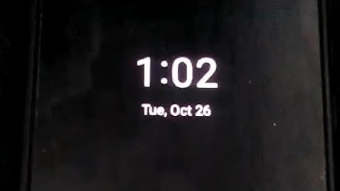 Mi A3 New Feature Enable Always On Display || Lock screen par time dekhe #bapatech #displaytime