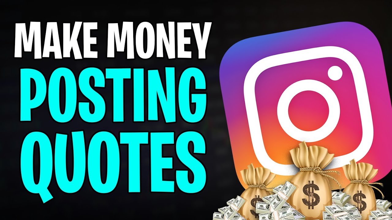 Как зарабатывать деньги, публикуя цитаты в Instagram в 2026 году | Пошаговое руководство для начи...