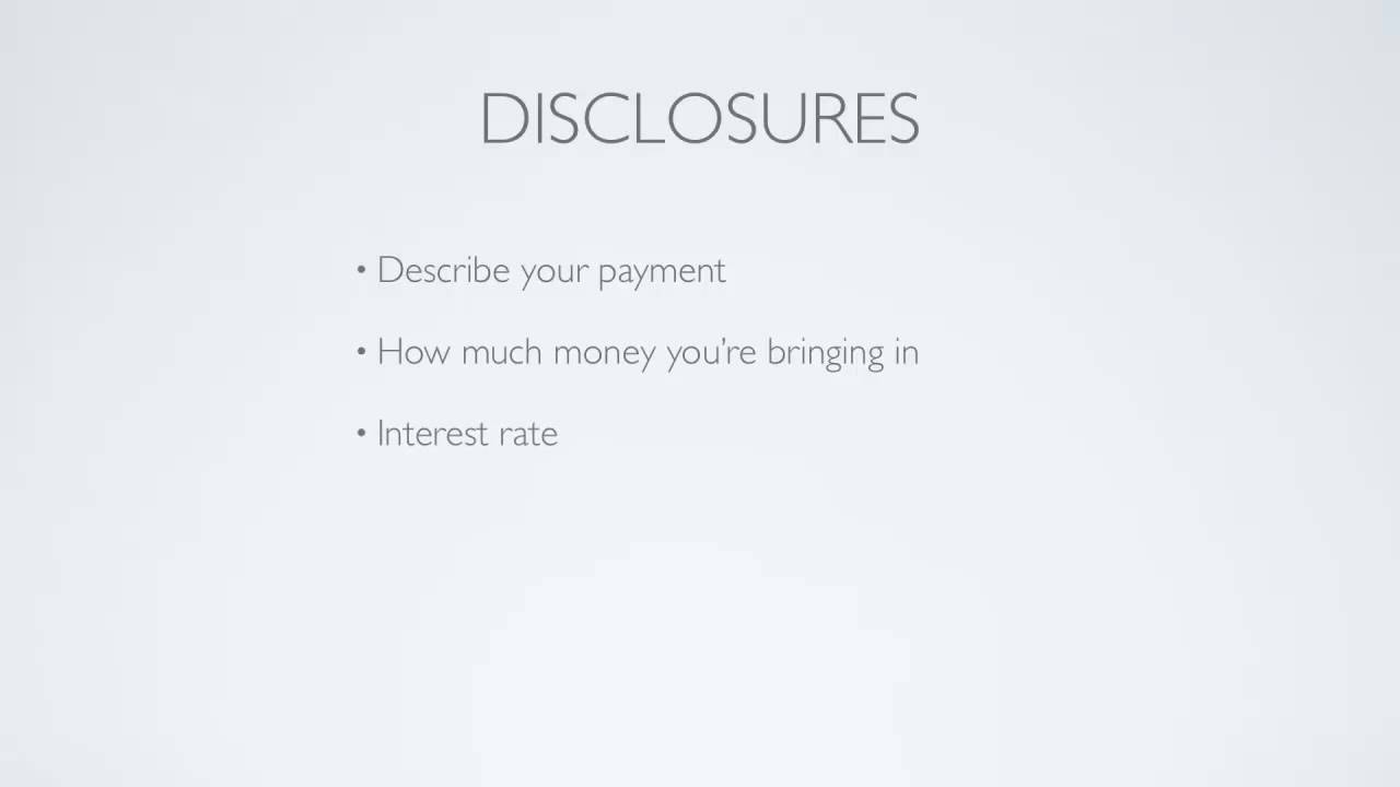 Home Buying Process - Understanding the home mortgage loan process