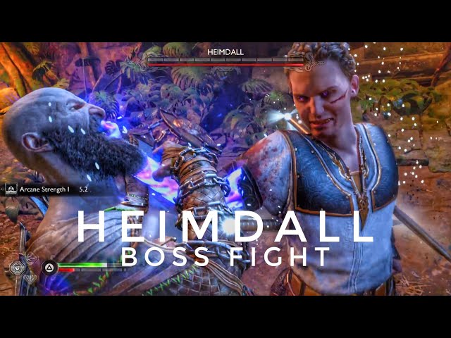 Heimdall God of War Ragnarok: How to beat this boss in Vanaheim? - Millenium