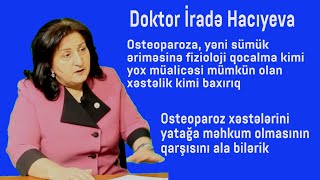 Vertebroloq İradə Haciyeva. İrade Haci̇yeva Vertebra. Skoli̇oz. Ki̇foz. Lordoz. Osteoparoz. Onurğa
