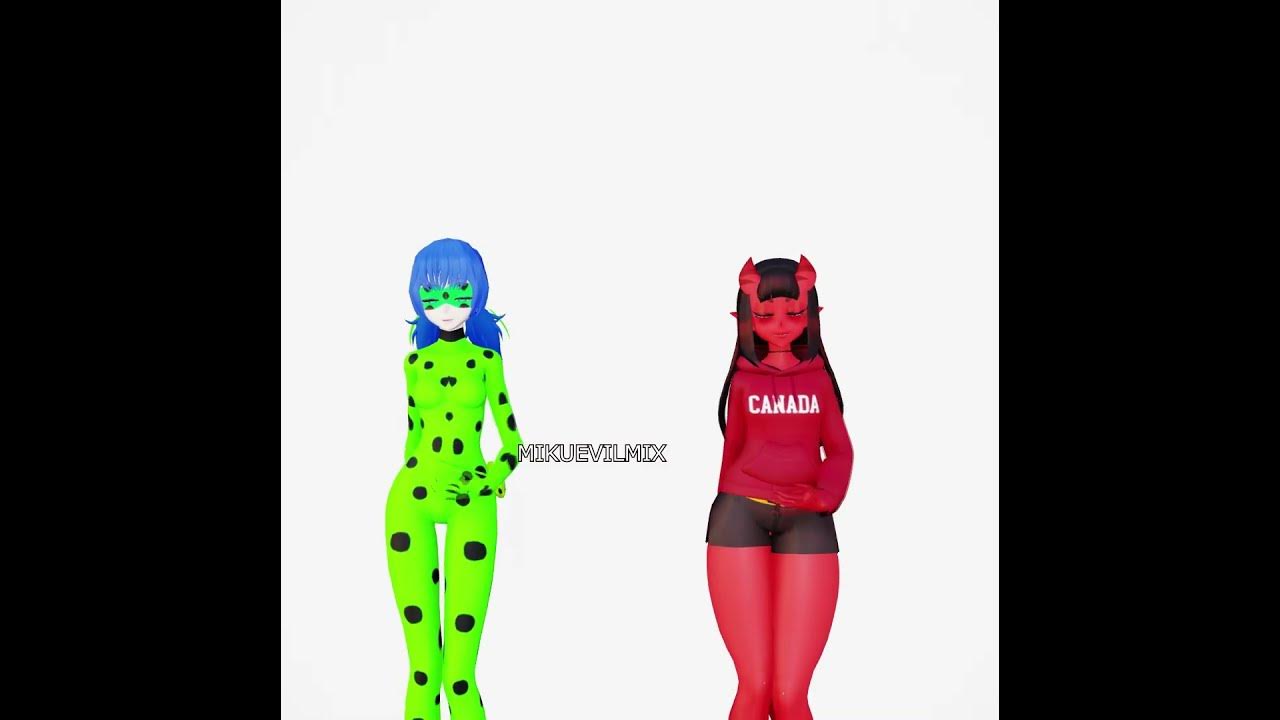 MMD Meru the Succubus X Miraculous Kokain TikTok Dance YouTube