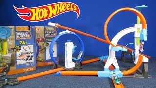 Hot Wheels Track Builder System Stunt Kit, Starter Kit and Loop Launcher #Ad