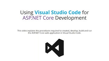 Demo: Using Visual Studio Code for ASP.NET Core Development