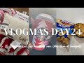 Vlogmas Day 24 CHRISTMAS EVE | VALENTINE’S DECOR AT HOMEGOODS ALREADY?!