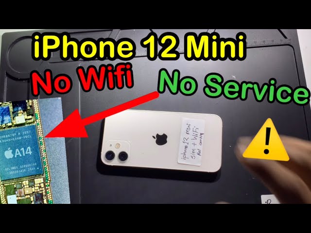 iPhone12 mini 64GB ホワイト アウトカメラ難 Wi-Fiにて！ iPhone 12 mini WiFi & Sim not working. No service. No WiFi