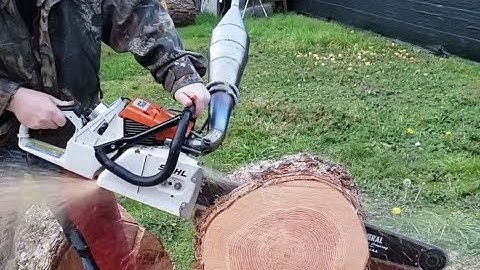 Alcohol fueled MS880 ported hotsaw
