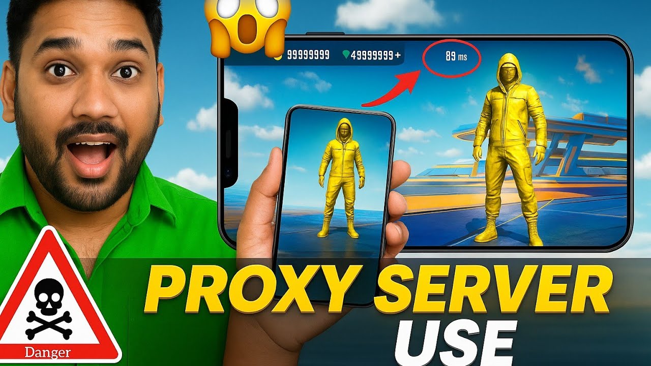Free Fire Proxy Server Step by Step Video | Free Fire Ka Proxy Server ...