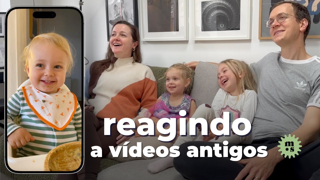 Reagindo aos melhores vídeos antigos da Alice e da Julia