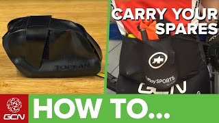 How To Carry Your Cycling Spares