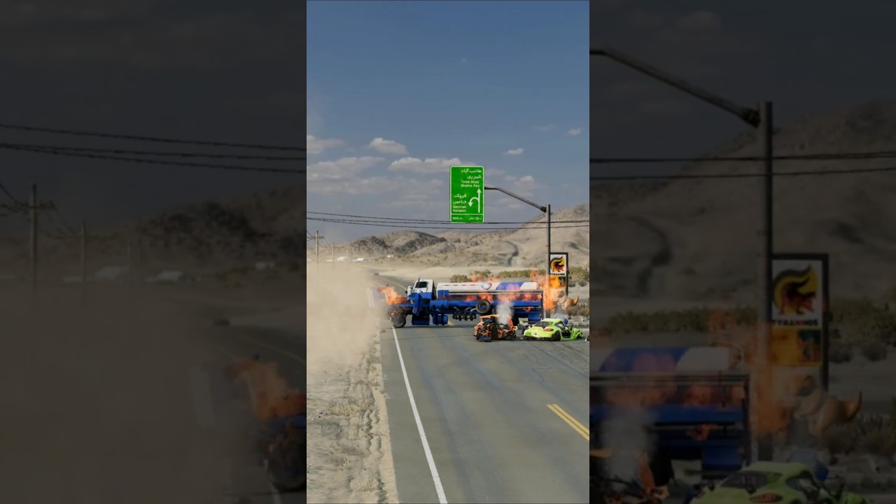 Download Realistic Highway Car Crashes #155 MP3
