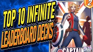 The Top 10 Infinite Leaderboard Decks &amp; What They Reveal About the Meta! | Marvel Snap
