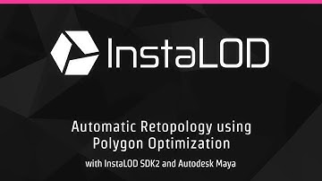 Automatic Retopology with InstaLOD