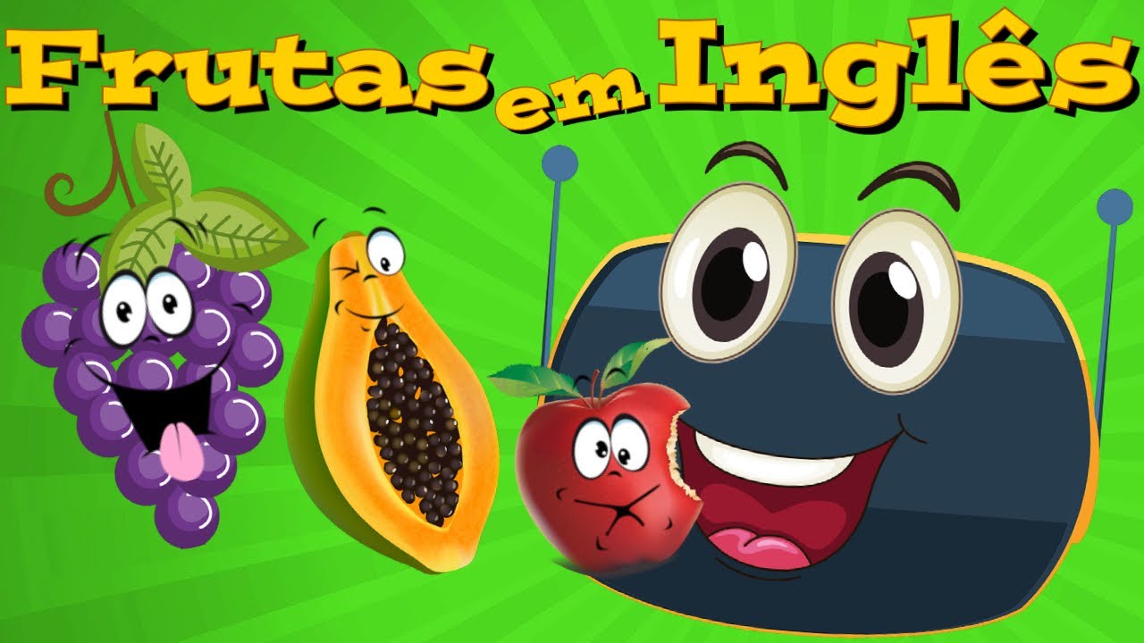 Bom Inglês - As frutas. ------ » Bom Inglês: www.bomingles.com.br Se você  achou interessante, compartilhe com seus amigos.