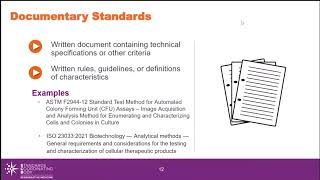 SCB Webinar: FDA/CBER's Consensus Standards Recognition Program - Draft Guidance