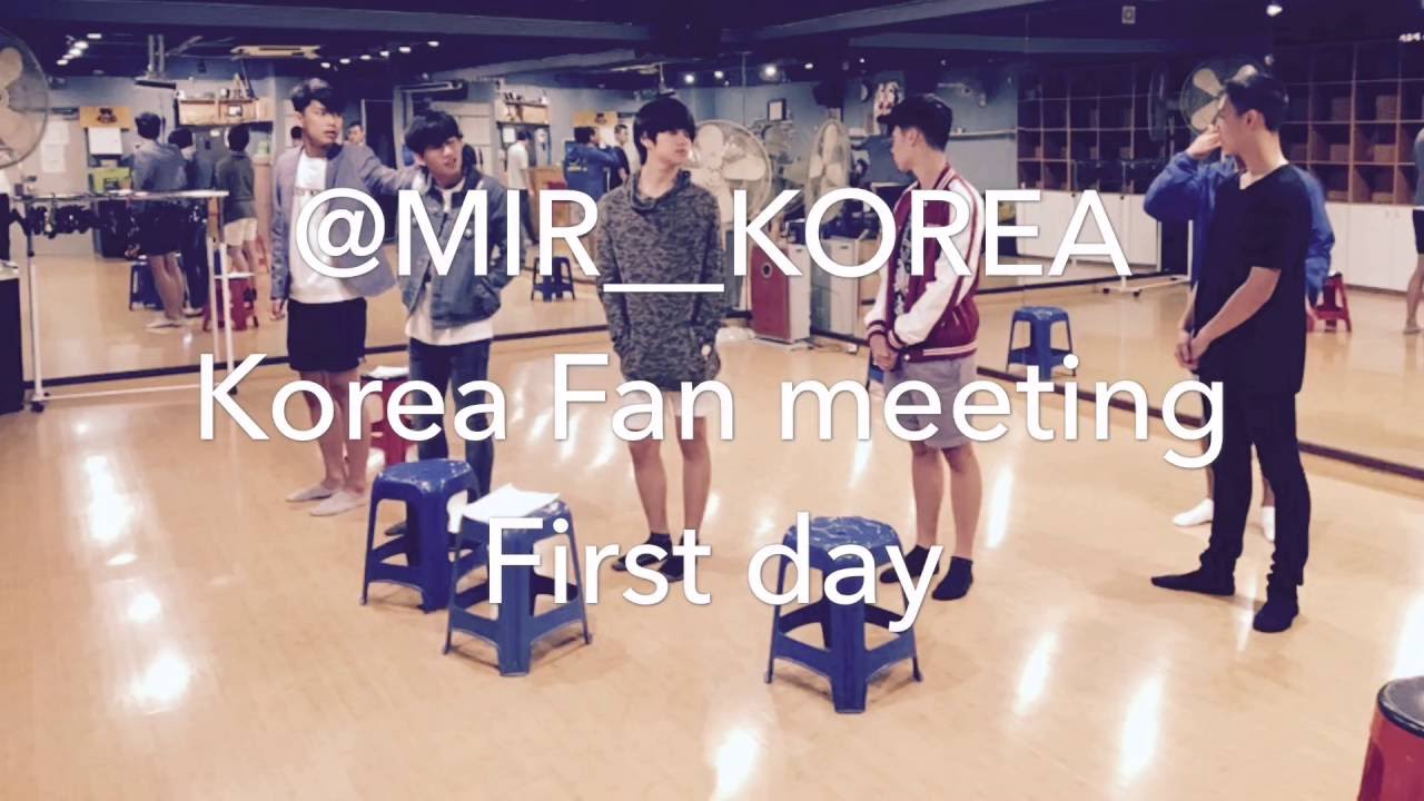 Make It Right Korea Fan Meeting [First day] 4 YouTube