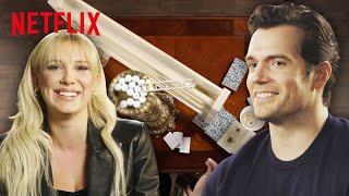 Millie Bobby Brown \& Henry Cavill Create a Chain Reaction | Enola Holmes 2 | Netflix