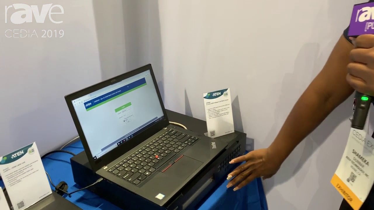 CEDIA 2019: ATEN Showcases the VM3909H 9x9 4K HDMi HDBaseT-Lite Matrix Switch