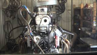 565 Blown Alcohol Engine Dyno by Prodigy Engine Development