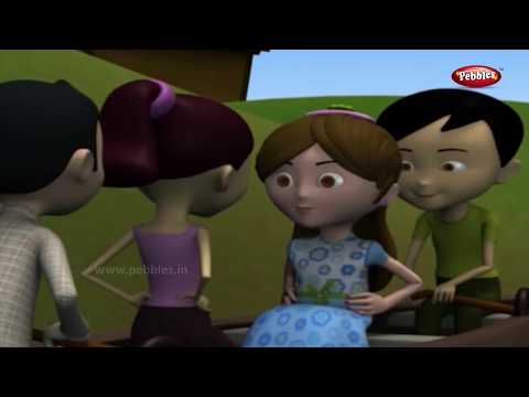 Row Your Boat Nursery Rhyme With Animated Lyrics | Nursery Rhyme | Baby Rhymes | Nursery Poems