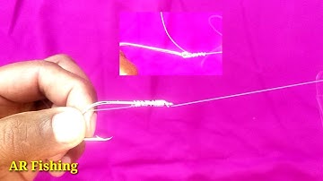 the only 2 fishing knots for hooks you need to know |fishing knots|knots|ar fishing|fishing|