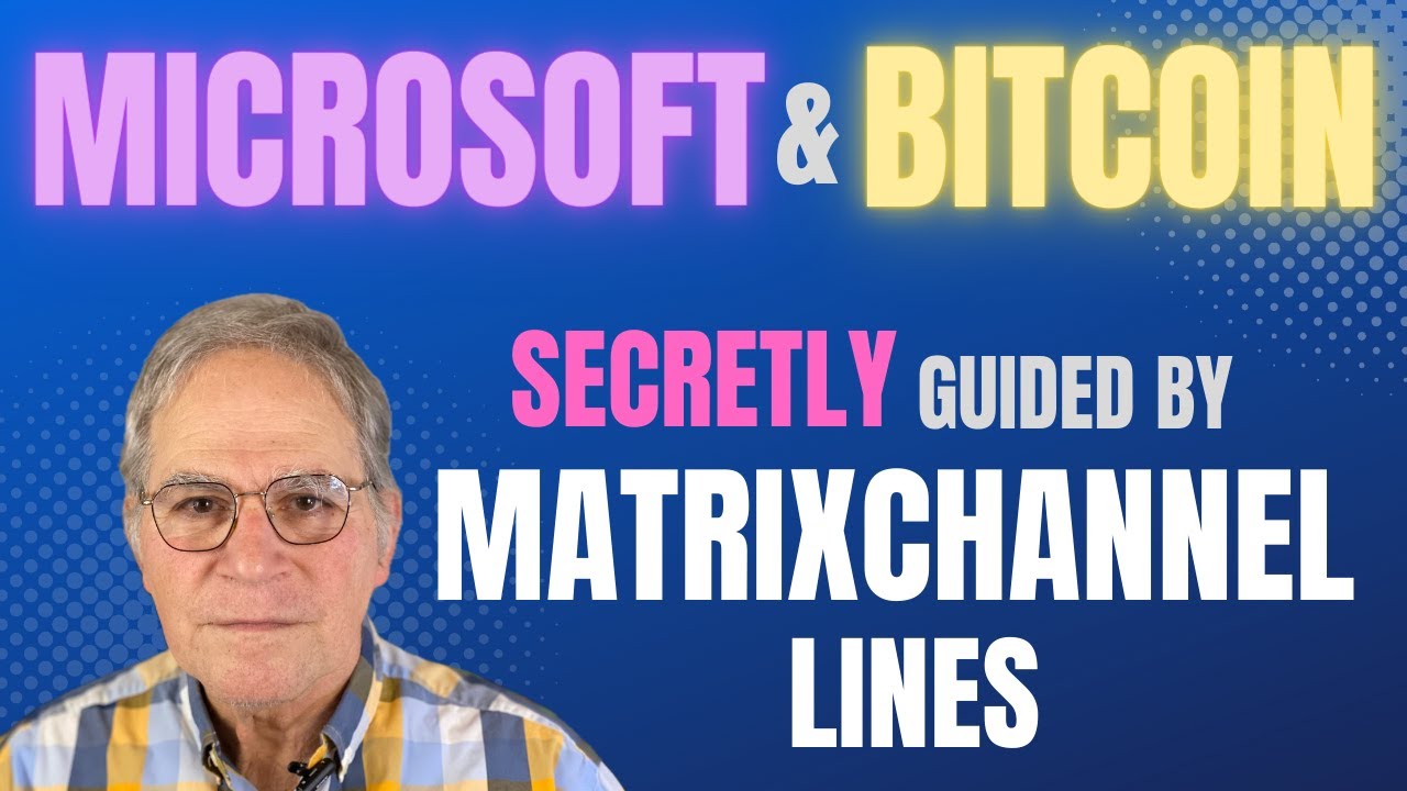 How Microsoft and Bitcoin Are Secretly Guided by Matrixchannel Lines  #daytrading #trading