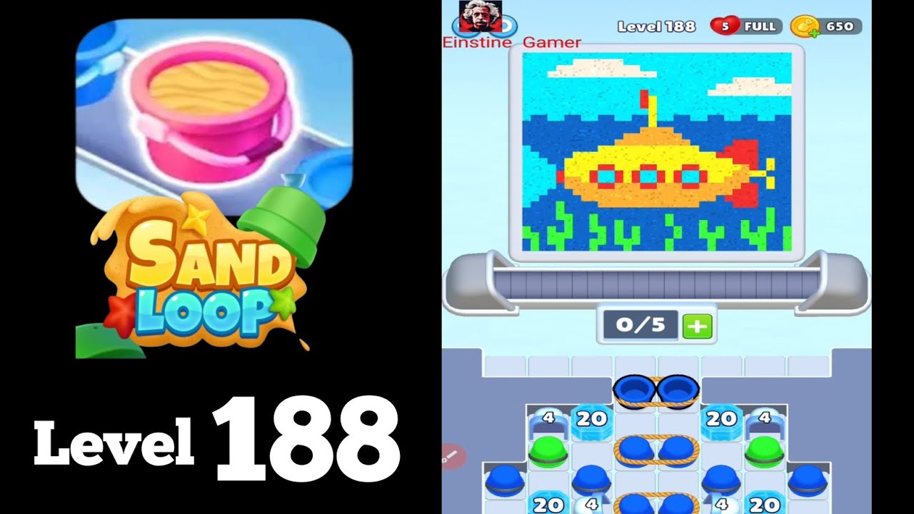 Sand Loop level 188 Guide Walkthrough Solution