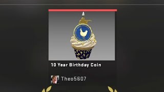 How to get the CS:GO 10 Year Birthday Coin