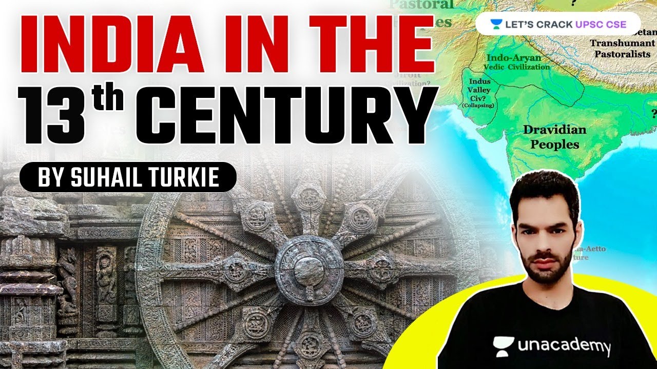 India In The 13th Century | History For UPSC CSE 2021/22 | By Suhail Turkie