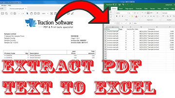 How to Extract Specific Text from a PDF to Excel