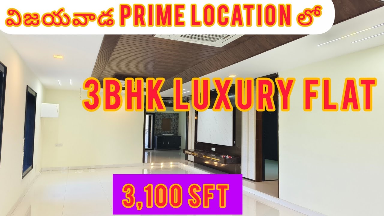 Luxury 3 BHK flat for sale in Bharathi Nagar 
