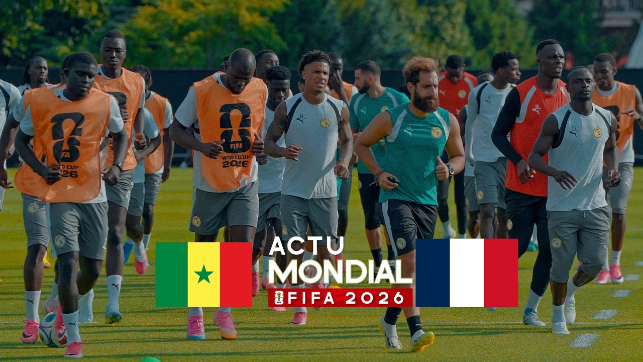 Première Séance d'entraînement des Lions du Sénégal à New Jeyser 🇺🇸 sans Gana Gueye avant la France