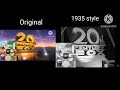 20th Century Fox Talking Tom 2 And 20th Century Fox Talking Tom 2 1935 Style Comparison 