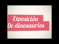 Exposición dinosaurios - Vuelta al cole 2017