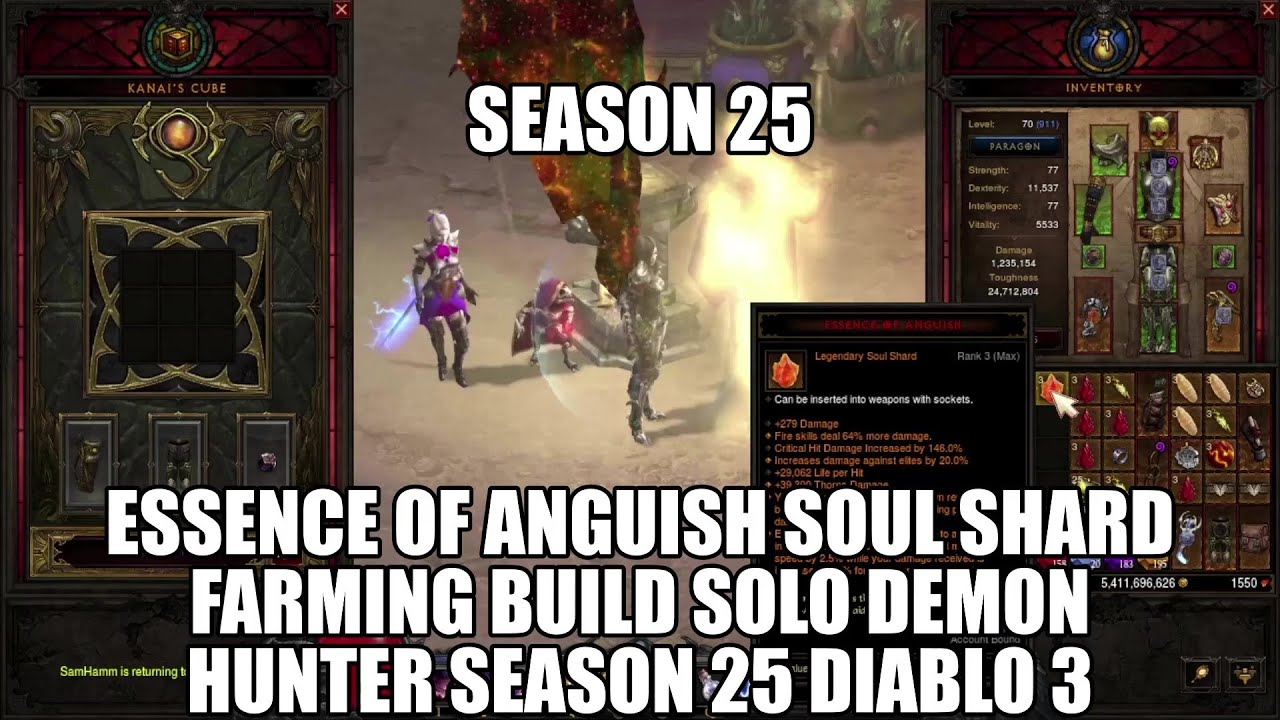ESSENCE OF ANGUISH SOUL SHARD FARMING BUILD YouTube