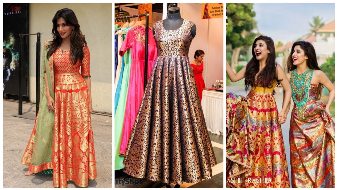 Net Indo-Western Gowns for Women: Buy Online | Utsav Fashion