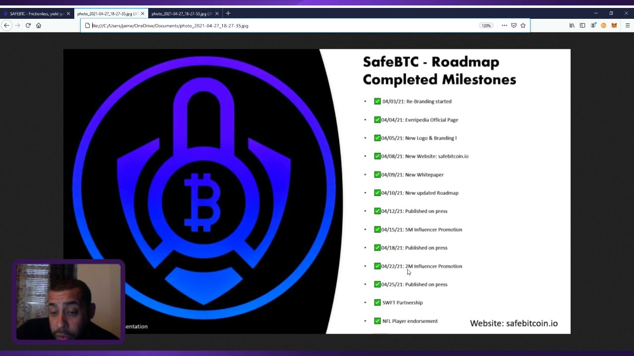 Safebtc Roadmap Presentation By Cryptojaime007