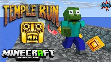 I turned MINECRAFT into Temple Run 🔥🔥